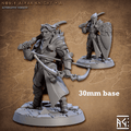Noble Alfar Knight: Sculpt A (Male High Elf Paladin) - No Helmet / Bow