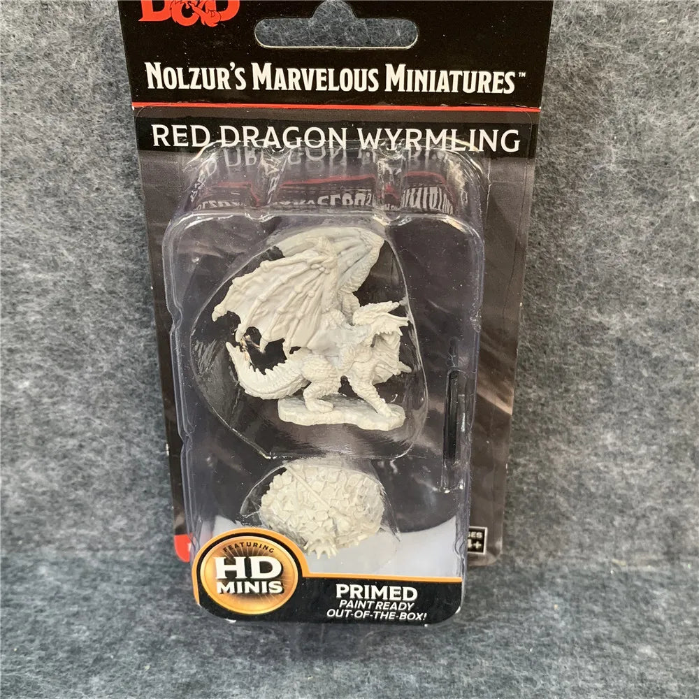 Nolzur's Marvelous Board Game Miniatures Evil Wizards Human Fighter Dragonborn Sorcerer Figures Model Pathfinder TRPG Toys Gift