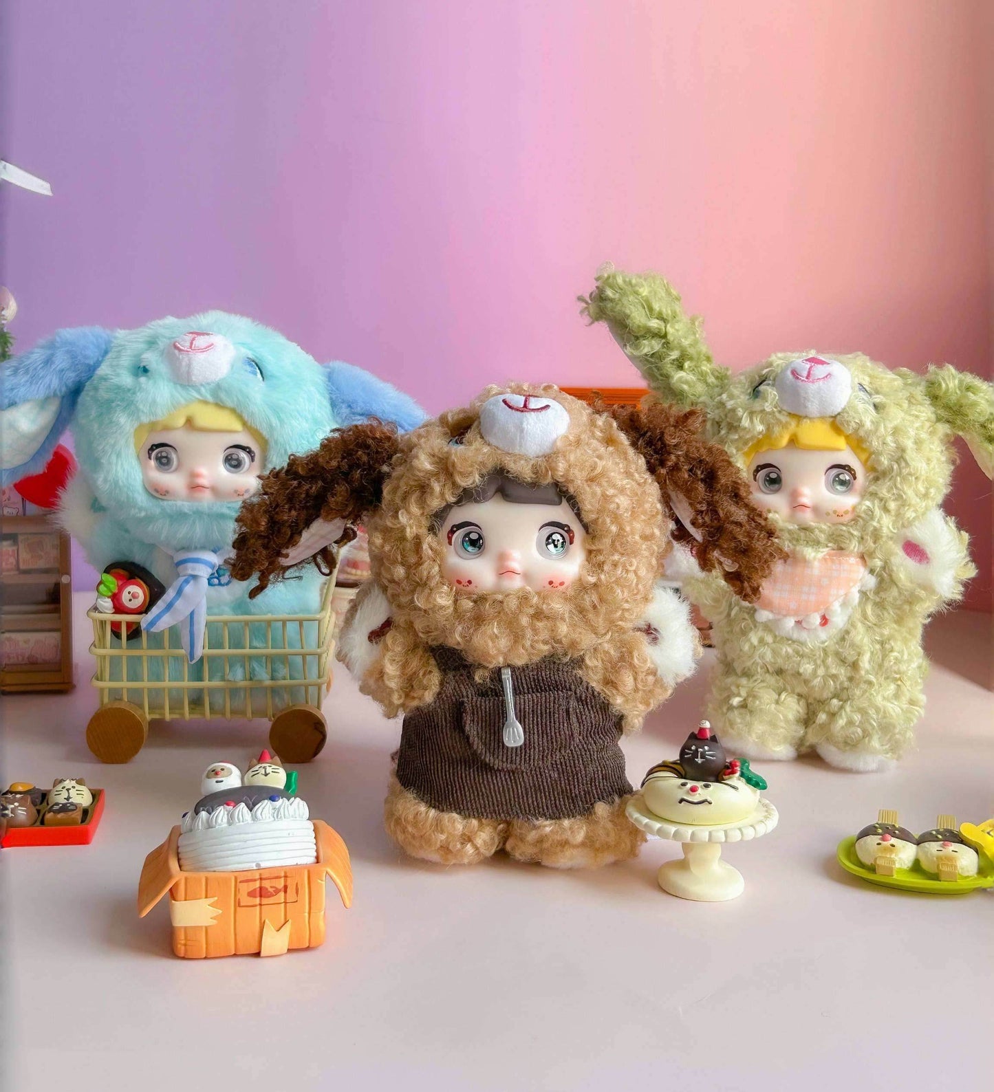 Nommi V5 Puppy Diary Series Plush Dolls (1 Blind Box) - 