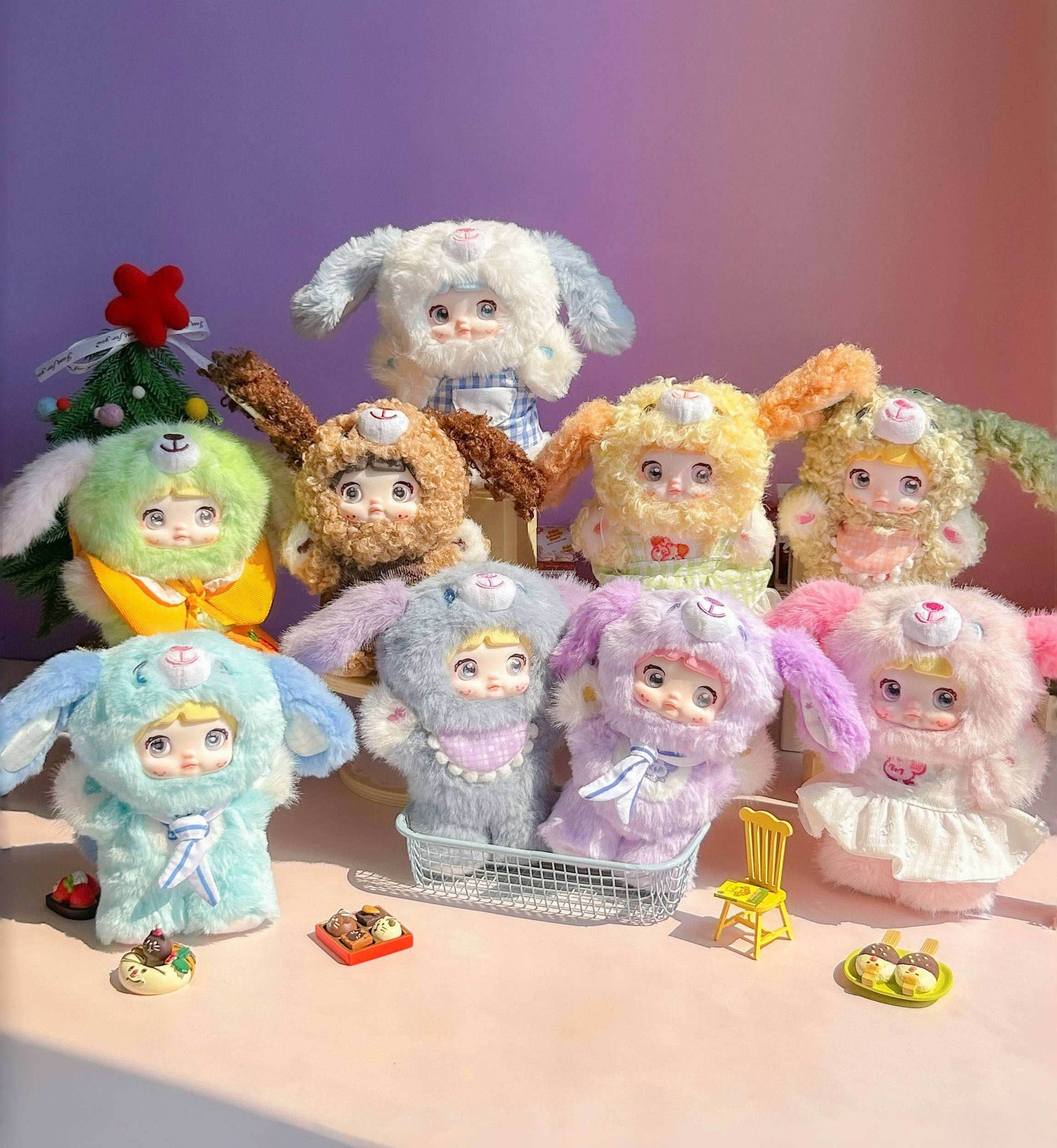 Nommi V5 Puppy Diary Series Plush Dolls (1 Blind Box) - 