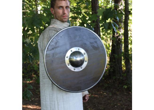 Norse Viking Black Death Shield