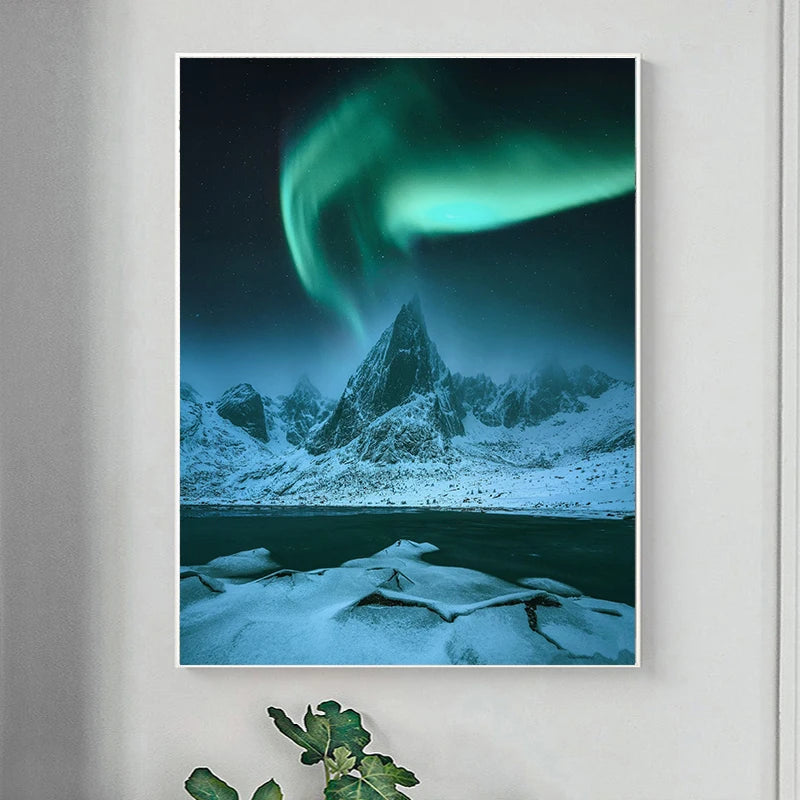 Northern Lights 5D DIY Diamond Painting Kit Wonderland Cross Stitch Diamond Mosaic Full Diamond Embroidery Painting Home Decor