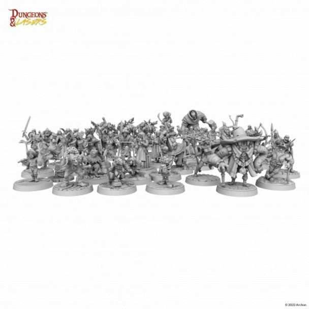 Dungeons & Lasers: NPC Miniature Pack - 