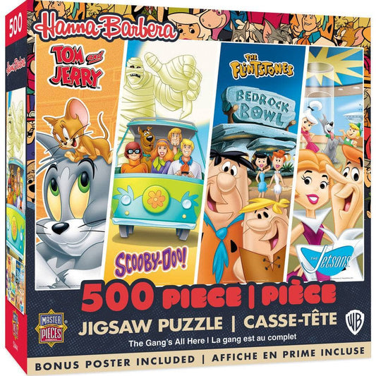 Cartoons - Hanna-Barbera Classics 500 Piece Puzzle