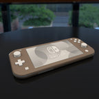 Solid State Flat Dark Earth - Nintendo Switch Lite Skin