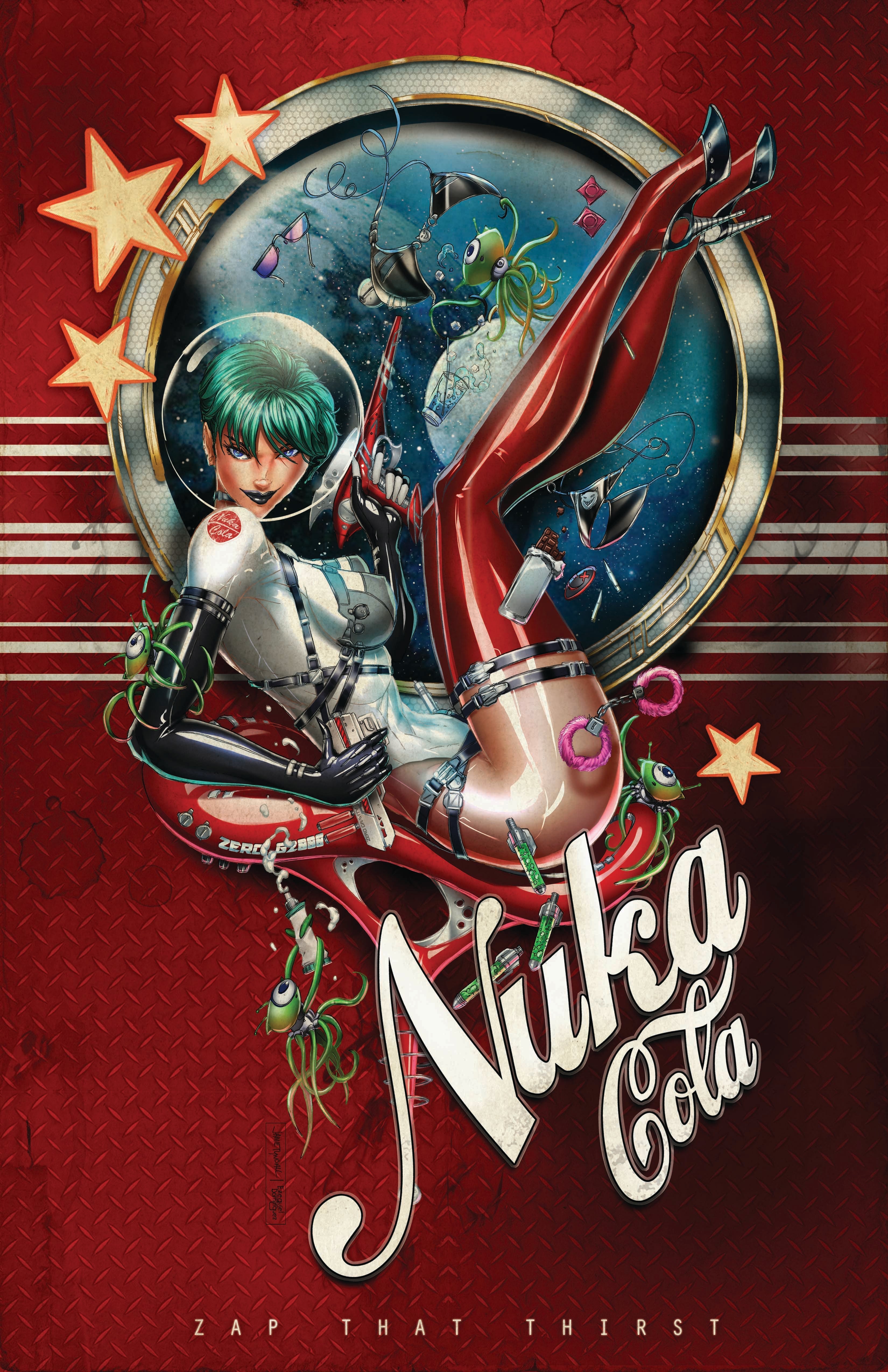 Nuka Cola Window Print