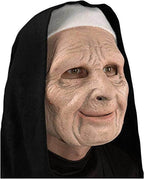 Nun on the Run Halloween Costume Mask Scary Cosplay - 