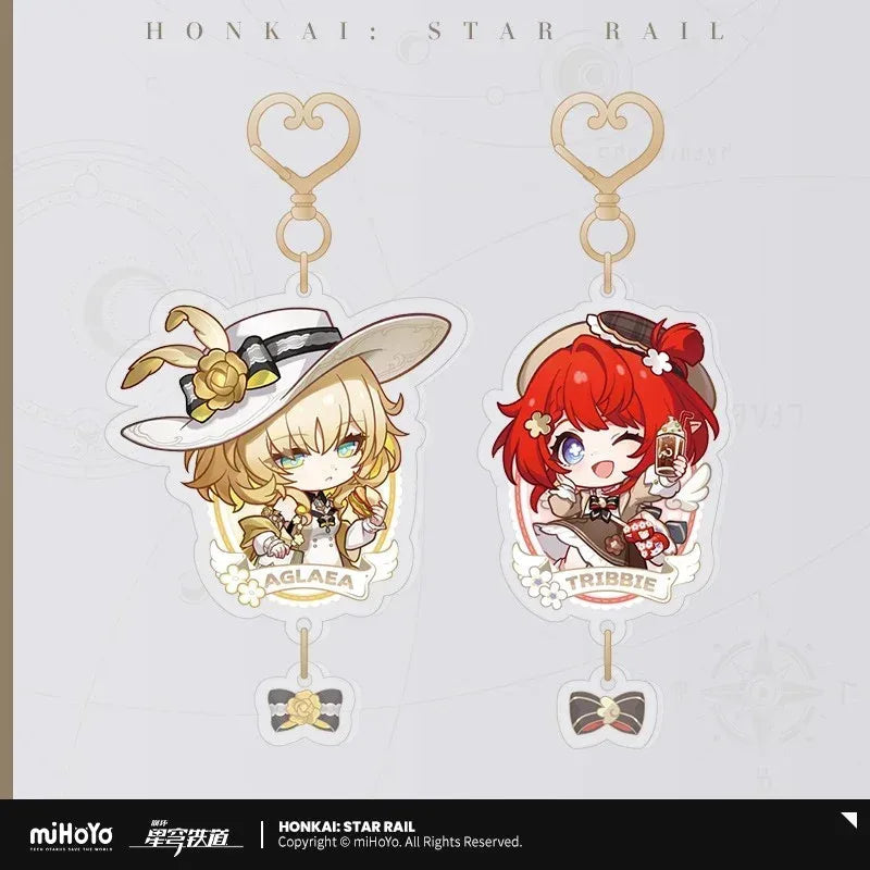 Express Travel Series Chibi Acrylic Keychain Honkai: Star Rail