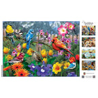 Audubon - Morning Garden 1000 Piece Jigsaw Puzzle