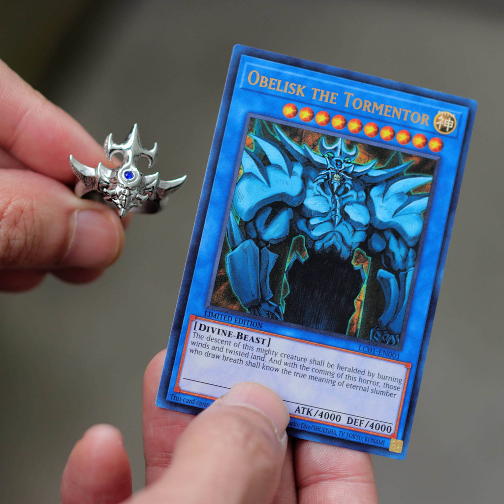 Yu-Gi-Oh!™ Obelisk The Tormentor Ring - Black / 7