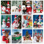 12 Days of Elf on the Shelf Jigsaw Puzzles - Advent Calendar - 