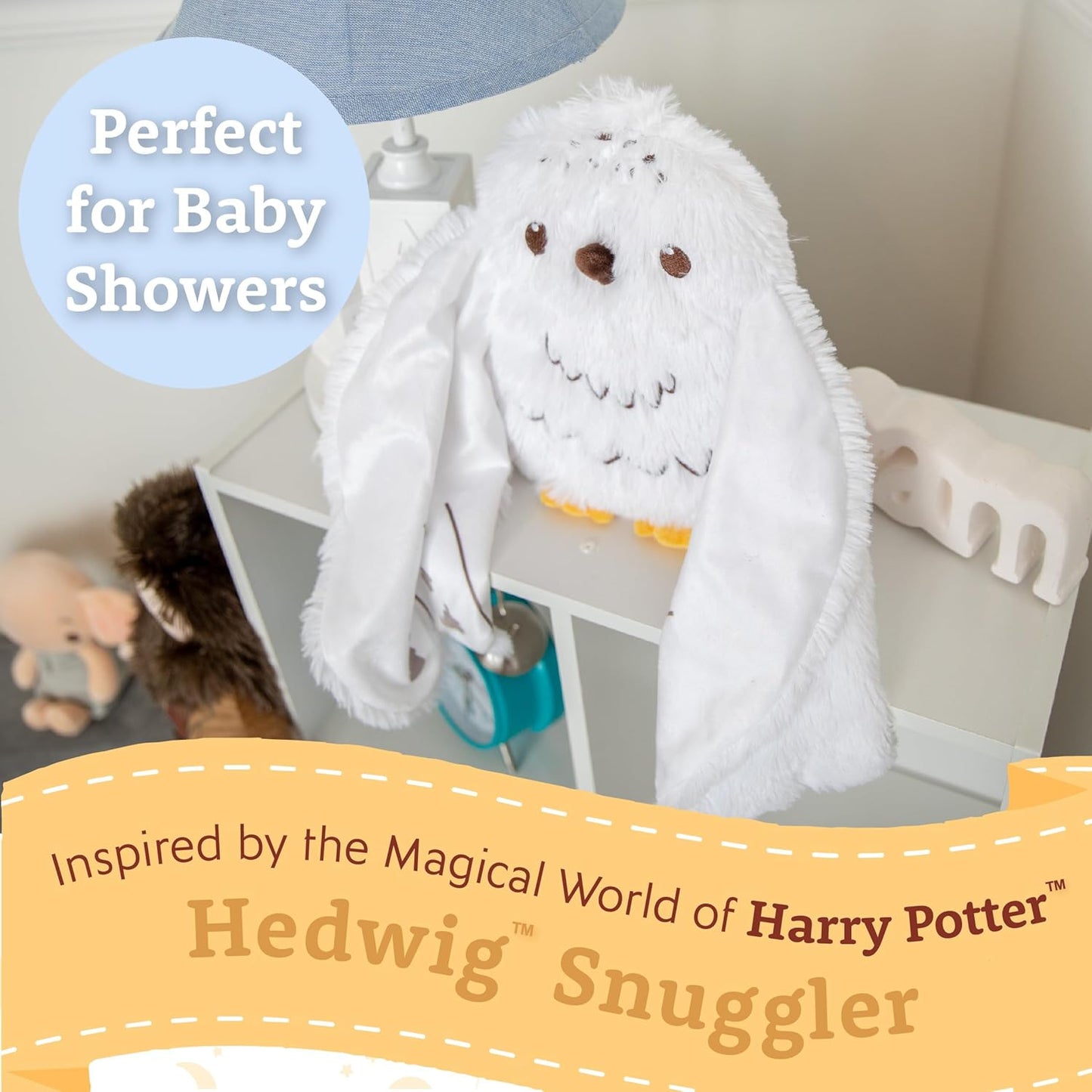 Harry Potter Hedwig Lovey Blanket Snuggler