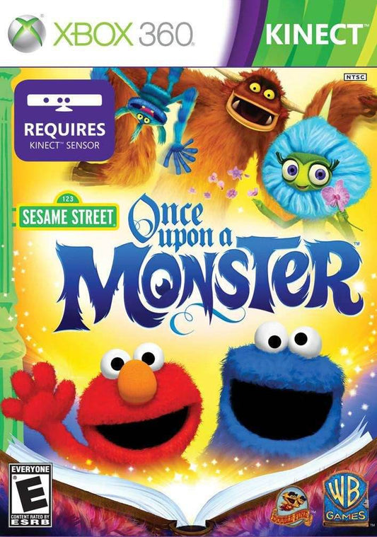 Sesame Street: Once Upon A Monster (Xbox 360) - Game Manual Only