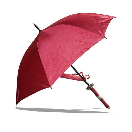 One piece Zoro Sandai Kitetsu Katana Handle Umbrella Red-0