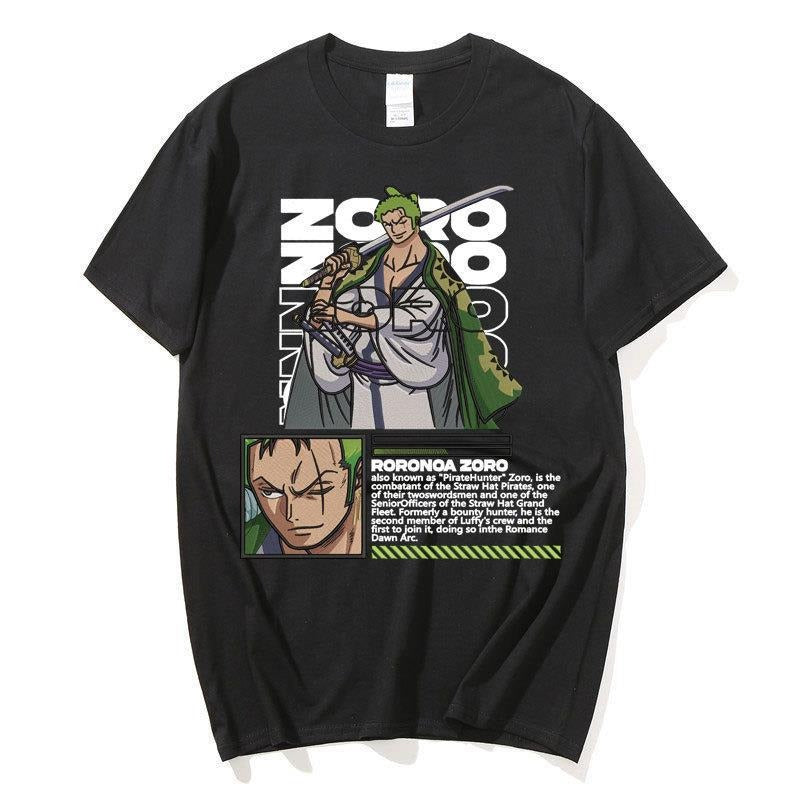 One Piece Anime One Piece King Solon Printed Fashion Men's and Women's T-shirts Top Short Sleeves