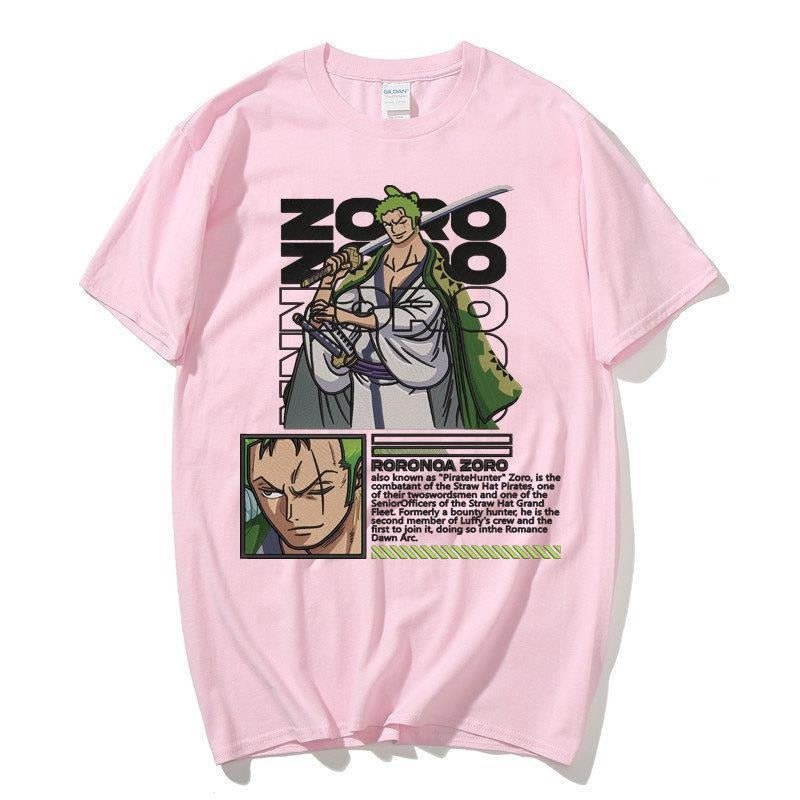 One Piece Anime One Piece King Solon Printed Fashion Men's and Women's T-shirts Top Short Sleeves