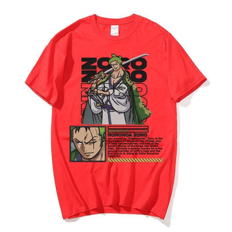 One Piece Anime One Piece King Solon Printed Fashion Men's and Women's T-shirts Top Short Sleeves