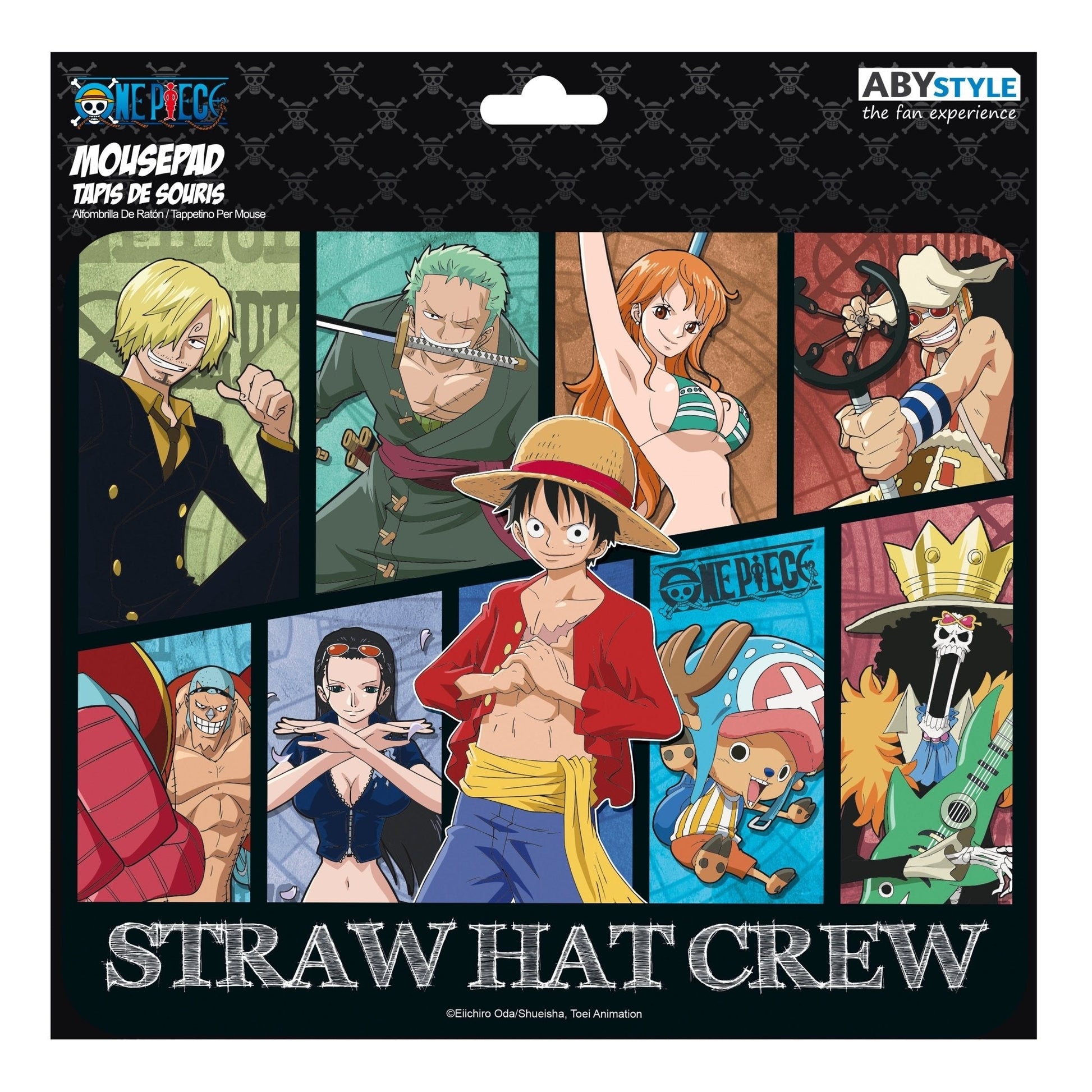 One Piece Straw Hat Crew New World Mousepad