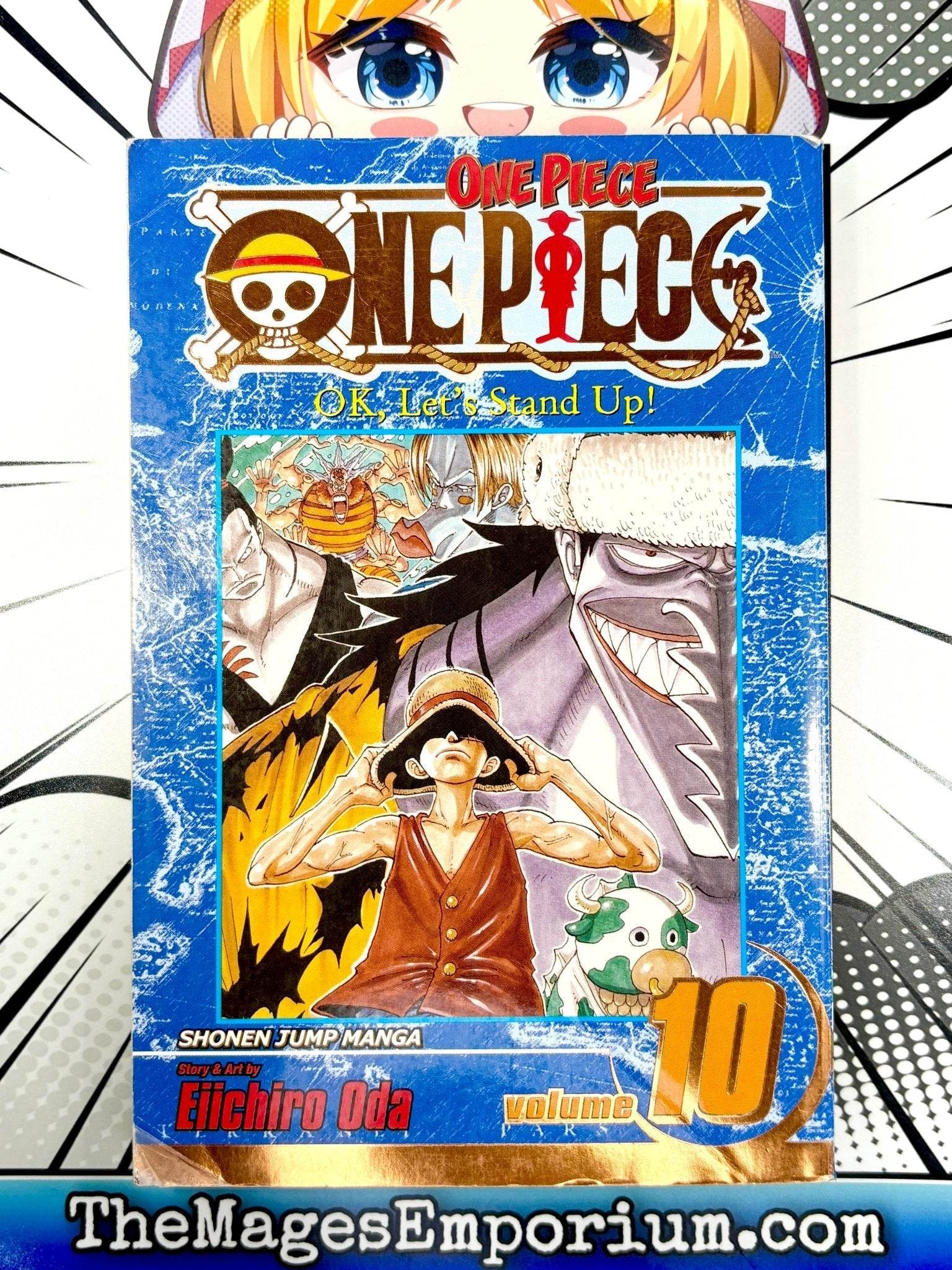 One Piece Vol 10 Gold Foil - 