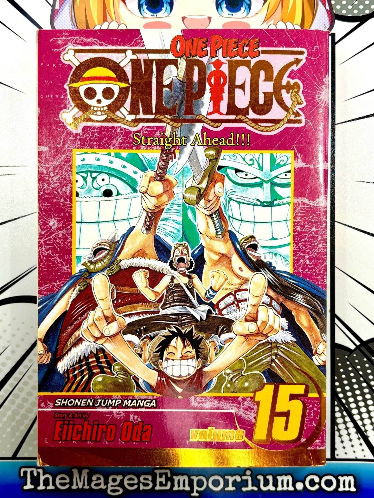 One Piece Vol 15 Gold Foil - 