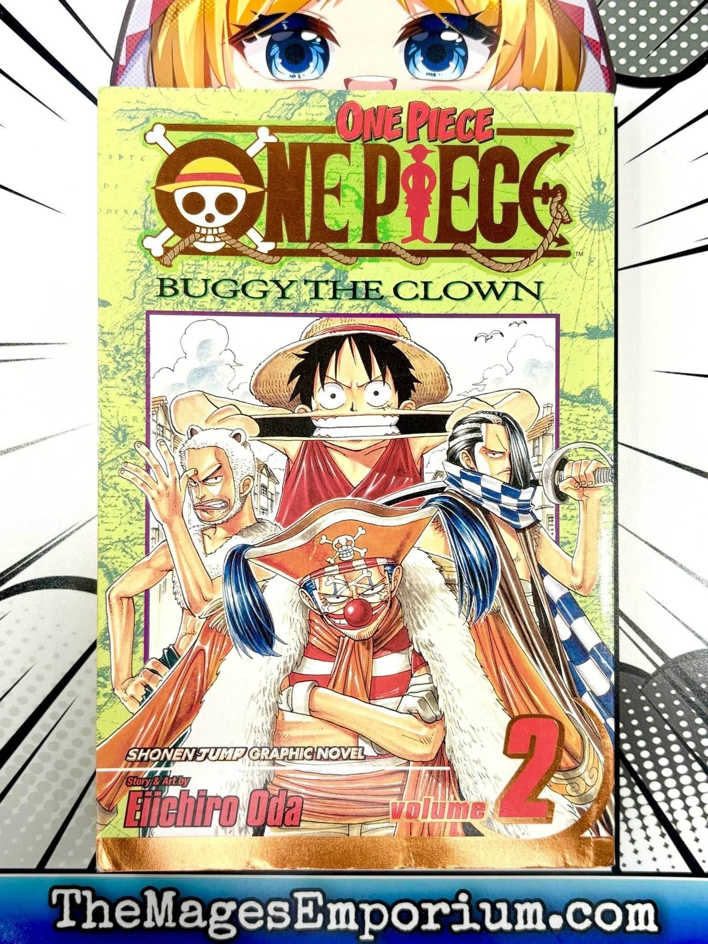 One Piece Vol 2 Gold Foil - 