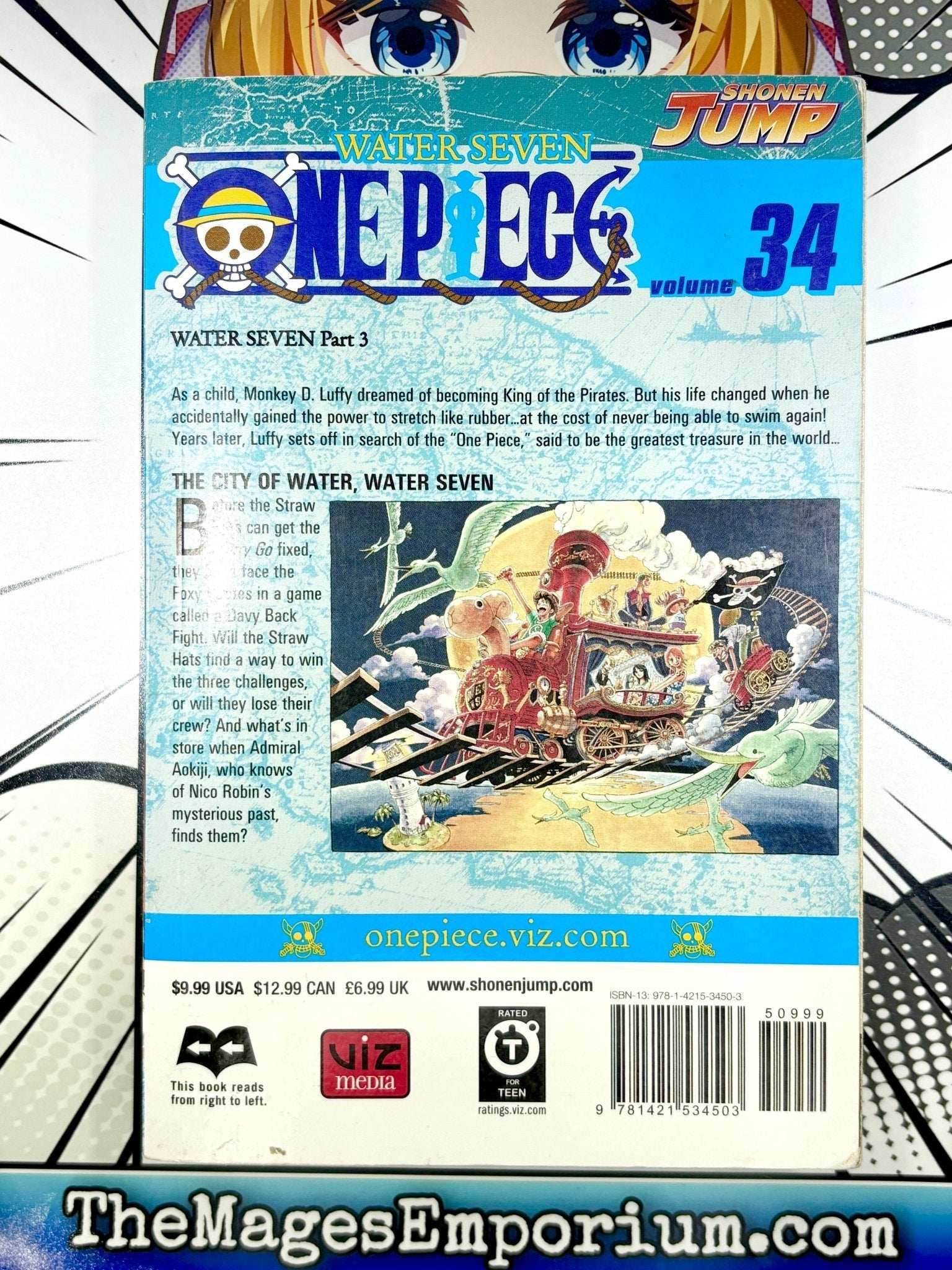 One Piece Vol 34 Ex Library - 