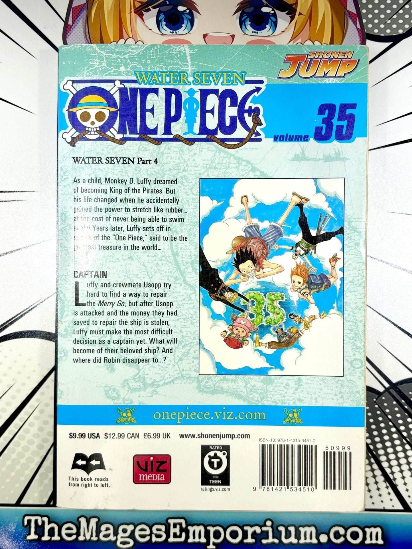 One Piece Vol 35 Ex Library - 