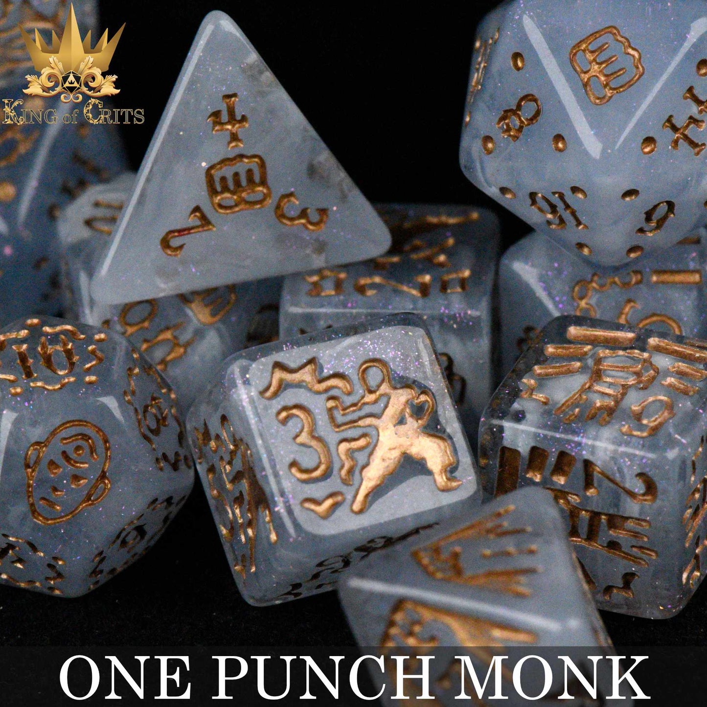 One Punch Monk 11 Dice Set