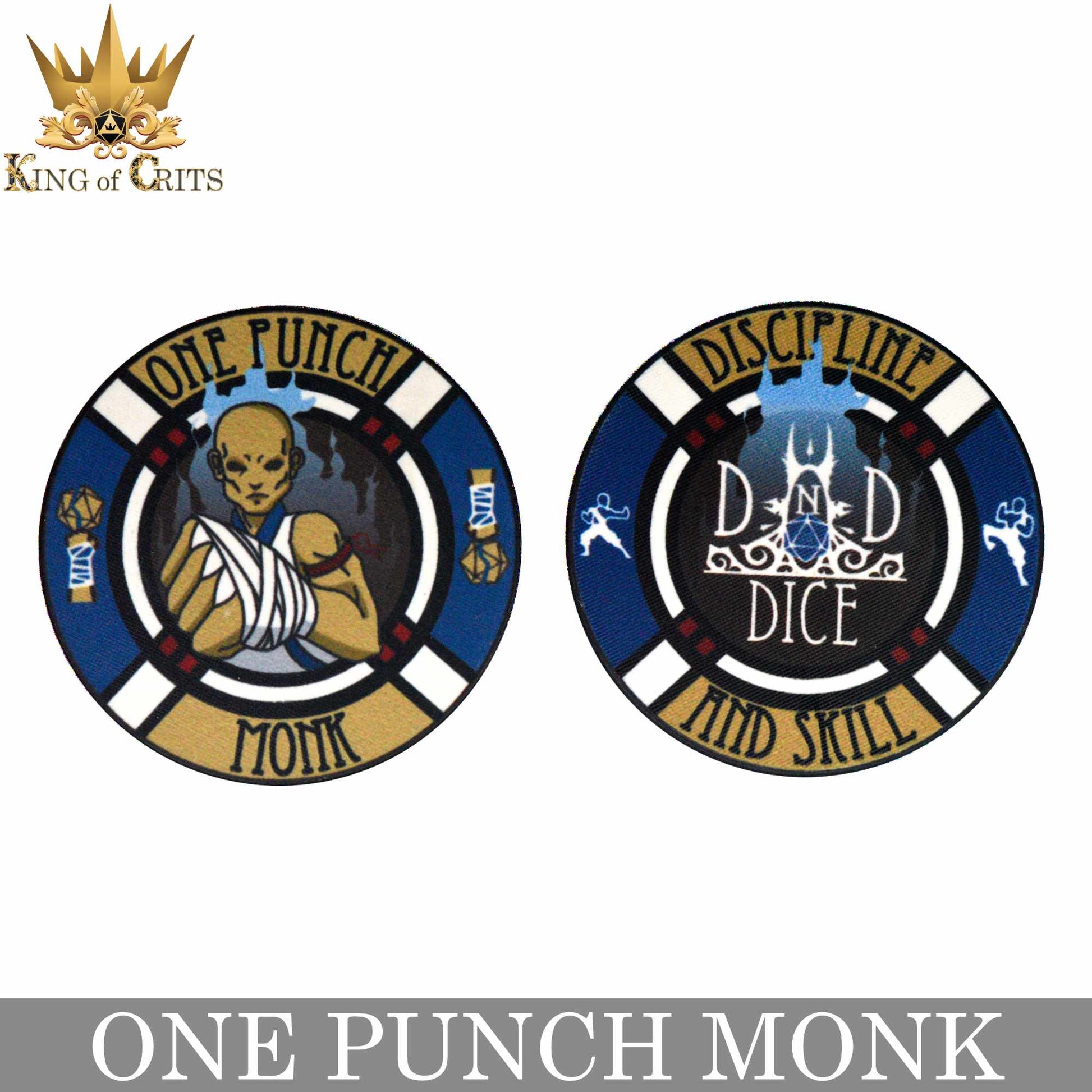 One Punch Monk 11 Dice Set