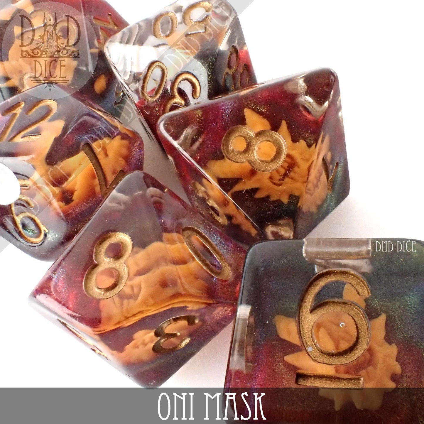 Oni Mask Dice Set