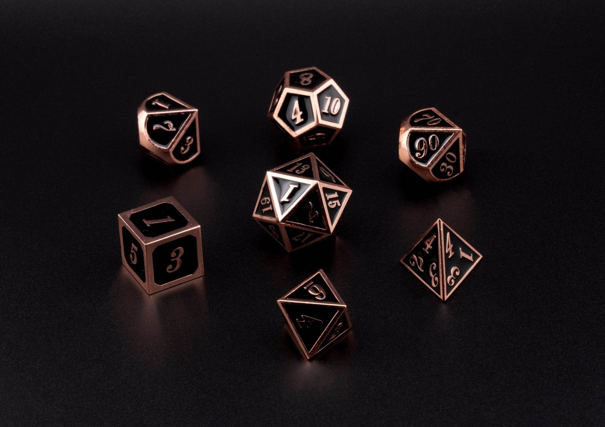 Onyx Midnight Dice Set - 