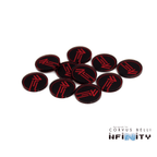 Full Color Infinity Faction Markers, 25mm (Bag of 10) - Onyx Contact Force / 25mm