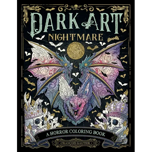 Dark Art Nightmare: A Horror Coloring Book