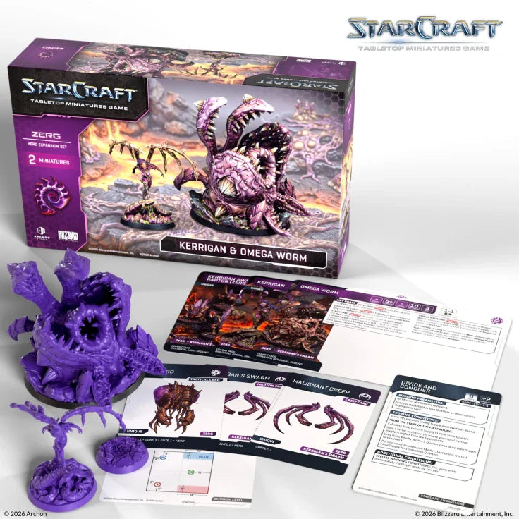 StarCraft The Miniatures Game: Zerg: Kerrigan (Primal Kerrigan), Hero Expansion Set