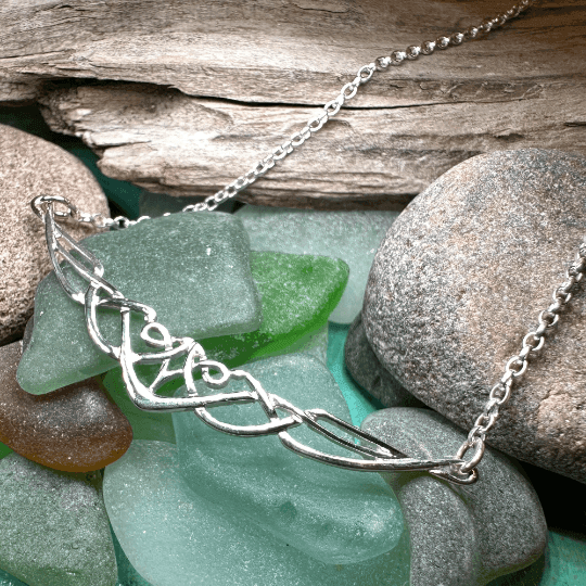 Natina Celtic Knot Necklace - 
