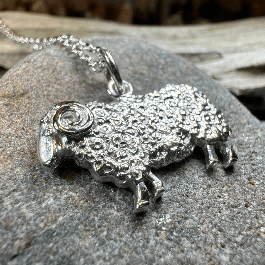 Marigold Sheep Necklace - 18
