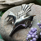 Vyolet Scottish Thistle Necklace
