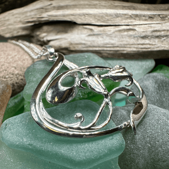 Bluebell Art Deco Necklace - 18