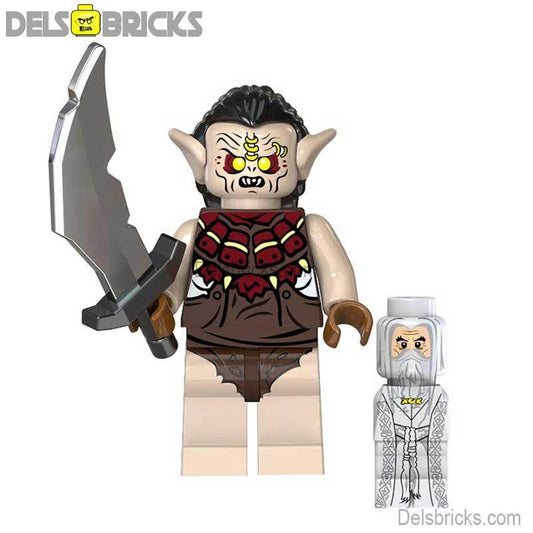Orcs from Lord of The Rings Lego Minifigures Custom Toys 1 - 