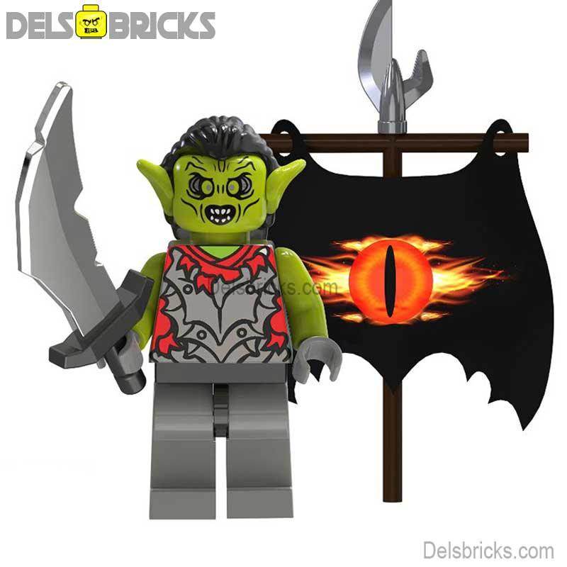 Orcs from Lord of The Rings Lego Minifigures Custom Toys 2 - 