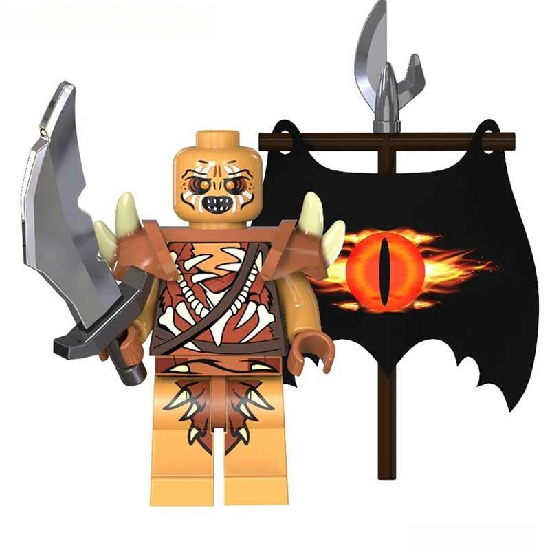 Orcs from Lord of The Rings Lego Minifigures Custom Toys 3