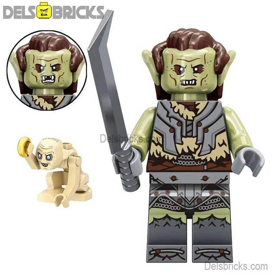 Orcs from Lord of The Rings Lego Minifigures Custom Toys 4 - 