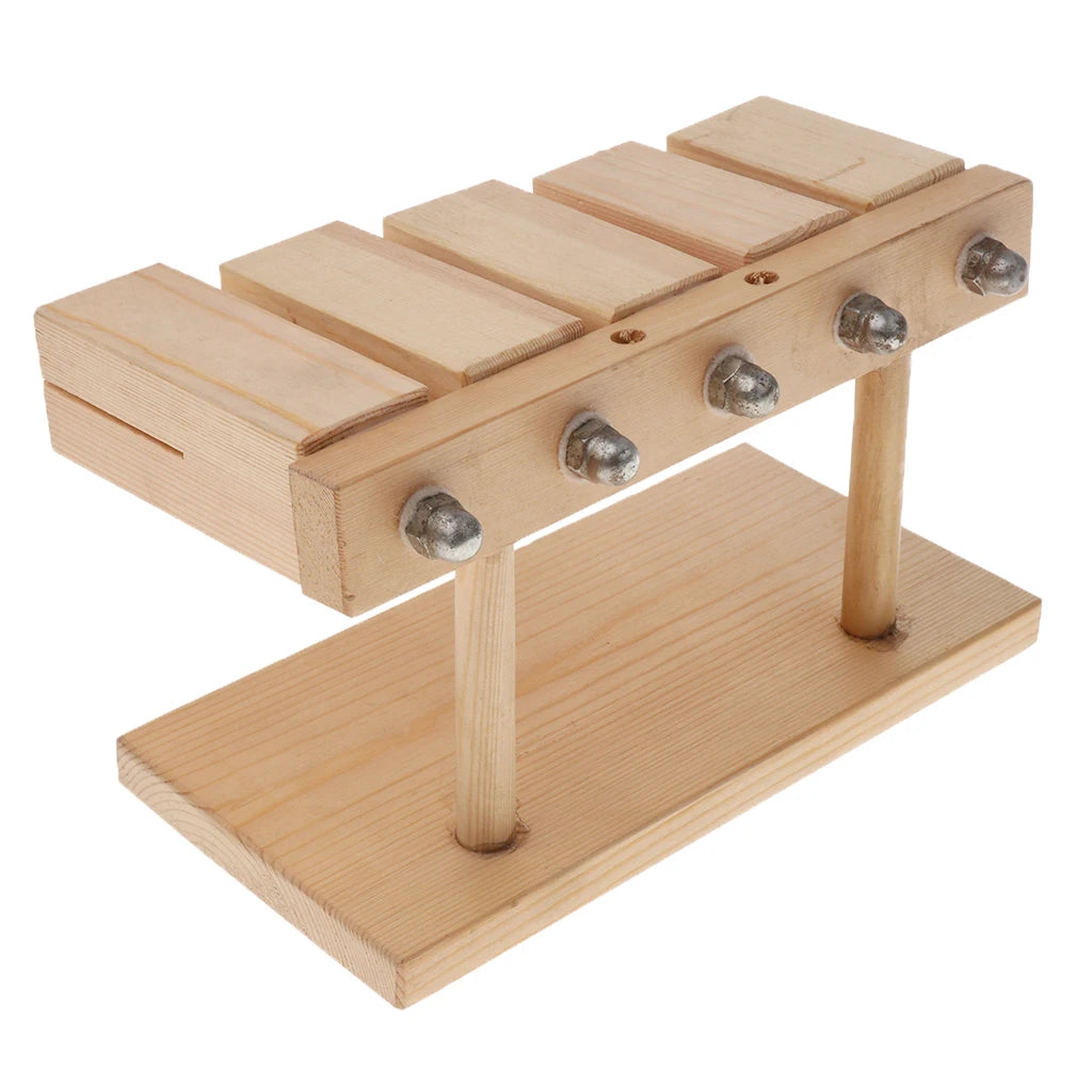 Orff Musical Instrument Wooden 5 Note Block Xylophone Percussion Instrument