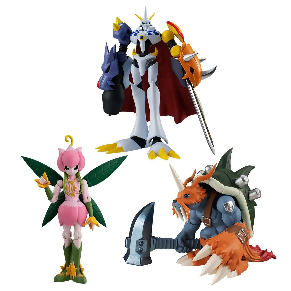 Original Bandai Digimon Adventure Zudomon Omegamon Alter-S Lilimon Box Eggs Collected Assembly Ornaments Figure Models  Gift