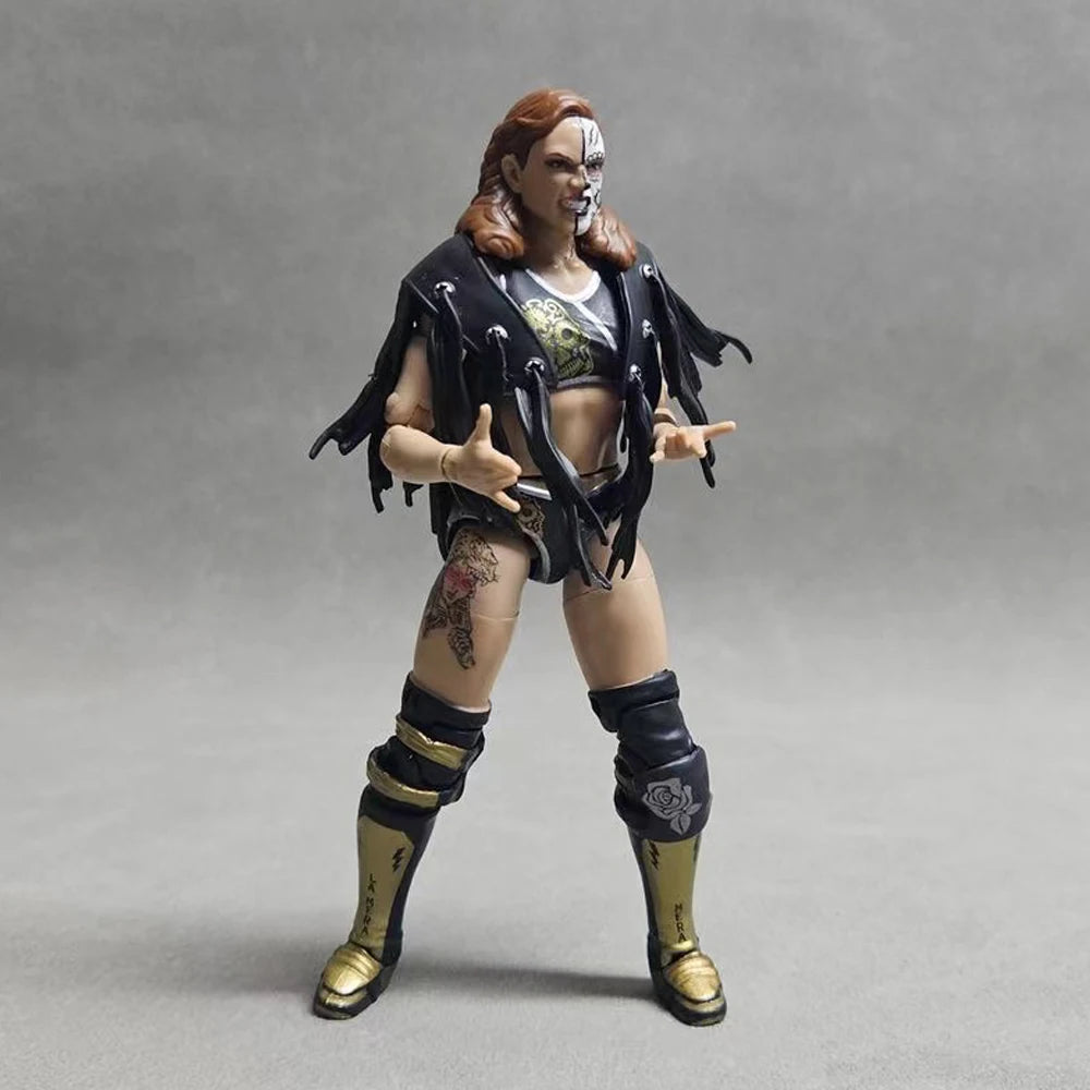 Original DA 6.5'' Thunder Rosa MMA/WWE/AEW Stardust Figura Challenge Arena Wrestling Gladiator Moving Figure