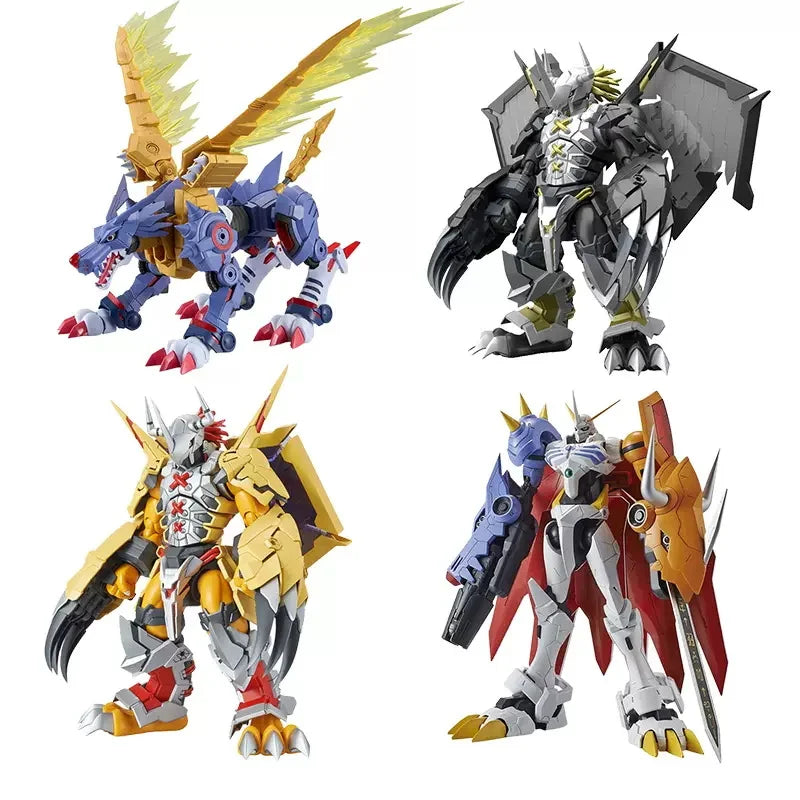 Original Genuine Digimon Adventure Figure-rise Standard Bandai Anime Model Toys Action Figure Gifts Collectible Ornaments Boys