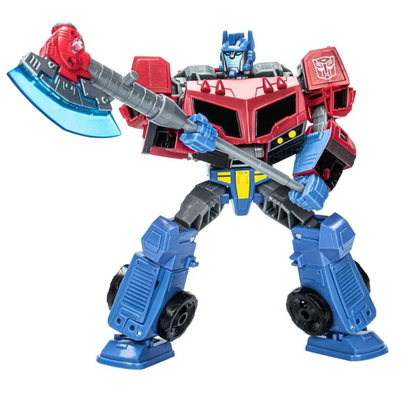 Original Hasbro F8542 Transformers 08 Legacy United Voyager Animated Optimus Prime Action Figure Model Toy for Children