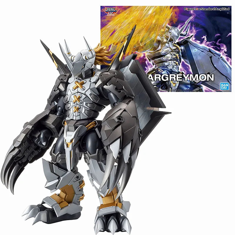 Original In Stock BANDAI Figure-rise Standard Anime Digimon Omegamon Garurumon Angemon Alphamon War Greymon Figure Action Model