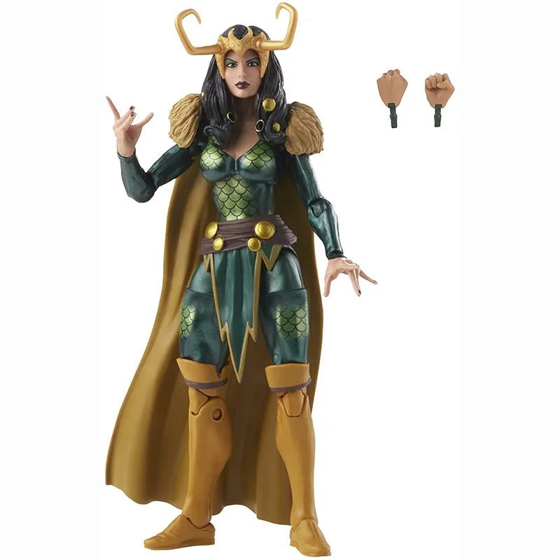 Original Marvel Legends Series Loki Agent of Asgard 6-inch Retro Packaging Action Figure Toy 2 Accessories