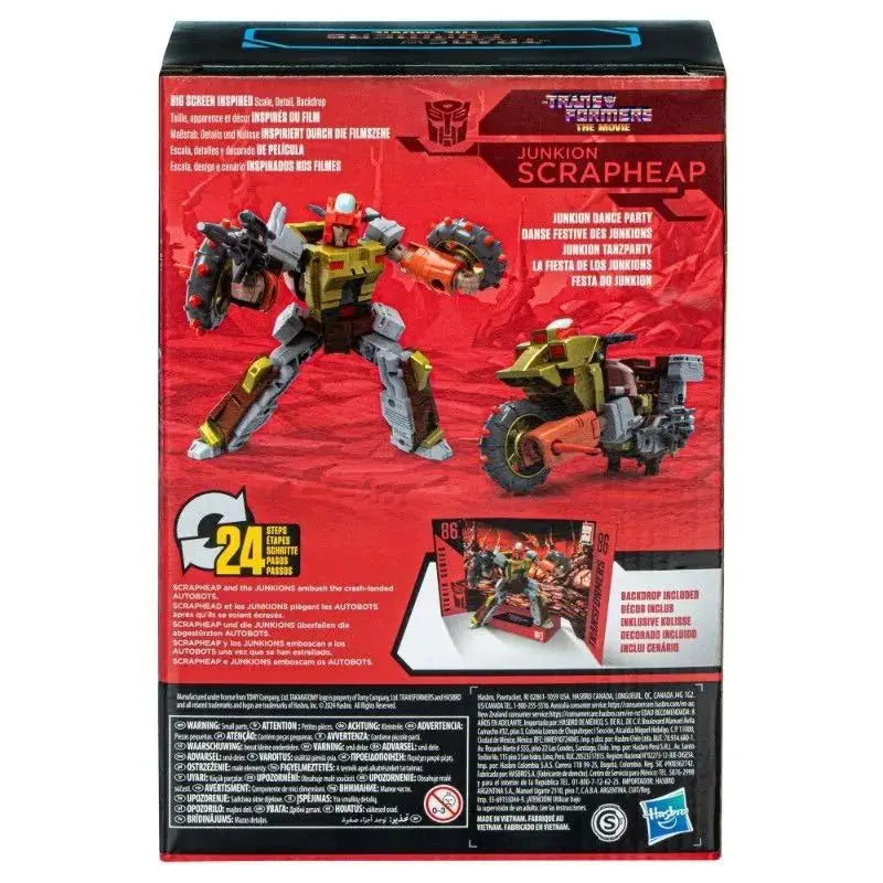 Original Transformers Studio Series Voyager Class Transformers - The Battle of Cybertron 86-24 Junkion Scrapheap Action Figure